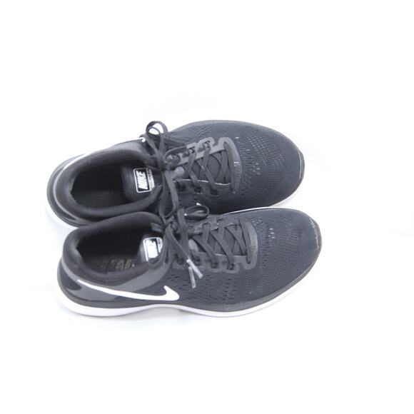 Nike Flex 2016 Run Shoes Womens Size 8 Black White Athletic Running Sneakers - Picture 6 of 7